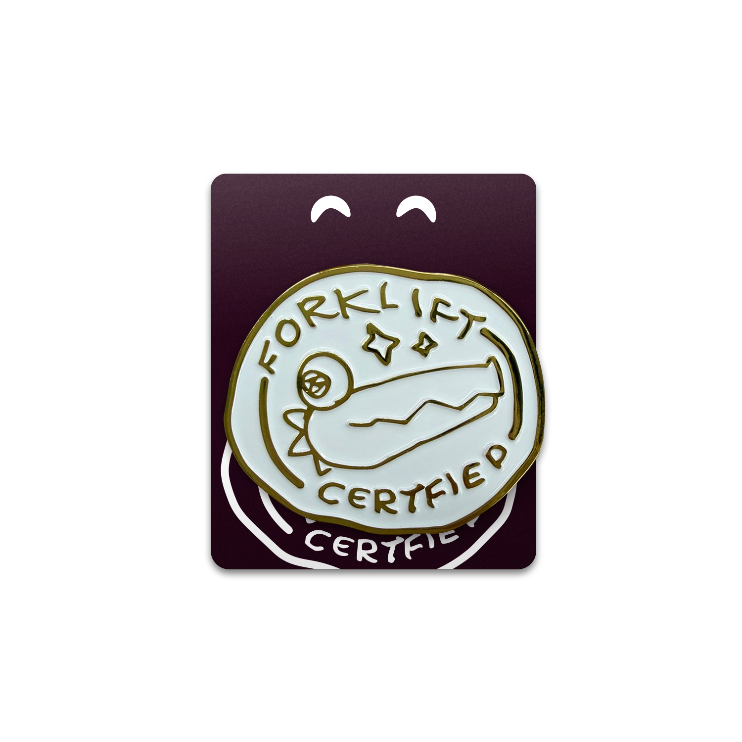 Forklift Certified Pin - Image 3