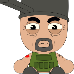 Cranky Frank Plush (9in)
