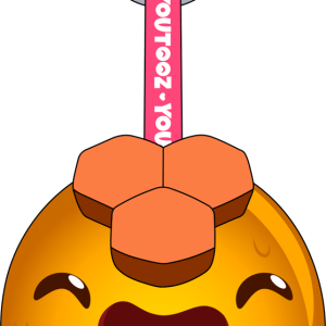 Honey Slime Keychain (5in)