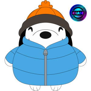 Puffer Jacket Snoopy Keychain (5in)