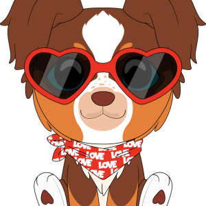 Ember Toy Aussie Plush (9in)