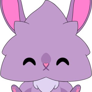 Dust Bunny Shoulder Rider Plush (6in)