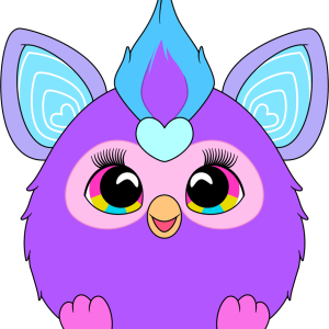 Neo Furby Plush (9in)