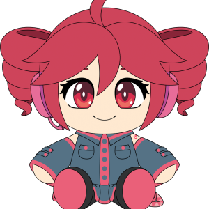 Kasane Teto Plush (9in)