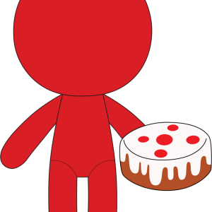 Baker Red Plush (9in)