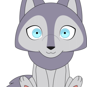 Wolf Robyn Plush (9in)