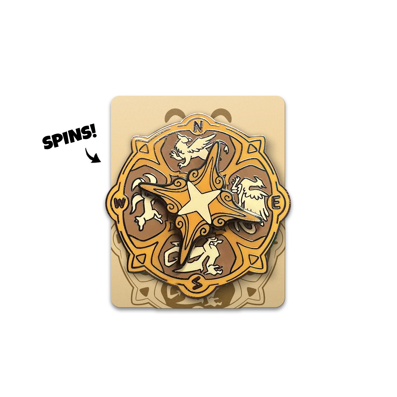 Quincy's Tavern Pin - Image 3