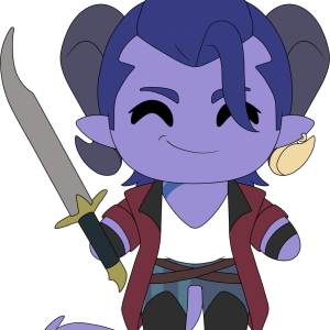 Critical Role: Mighty Nein Animated Series Mollymauk Plush (9in)