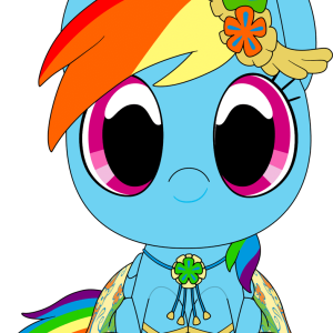 Year of the Pony Rainbow Dash Plush (9in)