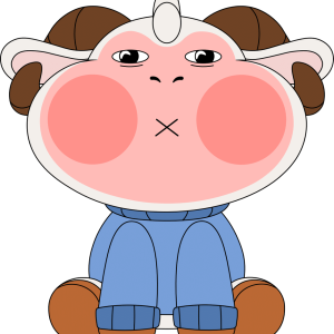 Hold It In Rammie Plush (9in)