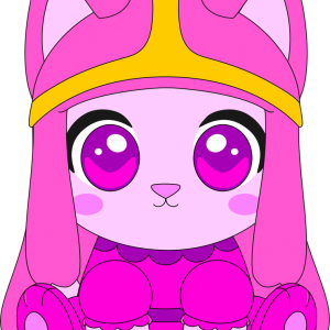 Kitty Princess Bubblegum Plush (9in)