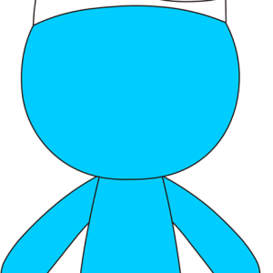 Chef Blue Plush (9in)