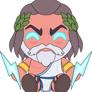 Zeus Plush (9in)