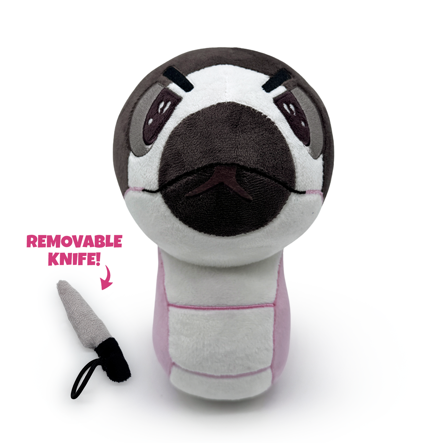 Marshmallow The Hoggie Plush (9in) - Image 2