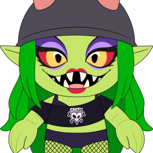 Shotzi Blackheart Plush (9in)