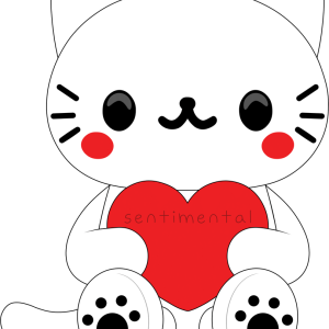Gatito Sentimental Plush (9in)
