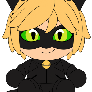 Cat Noir Plush (9in)
