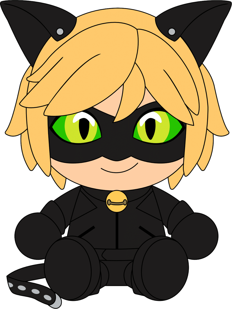 Cat Noir Plush (9in)